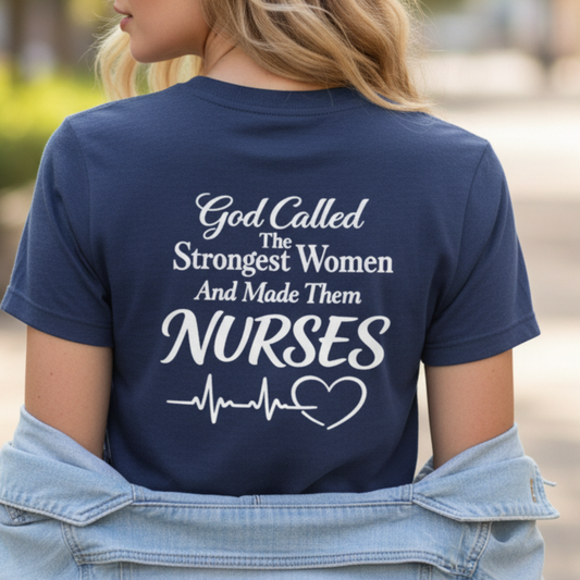 GOD CALLED NURSES - PREMIUM T-SHIRT