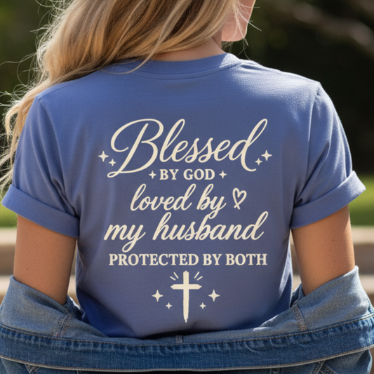 BLESSED BY GOD - PREMIUM T-SHIRT