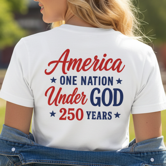 AMERICA ONE NATION 250 - PREMIUM T-SHIRT