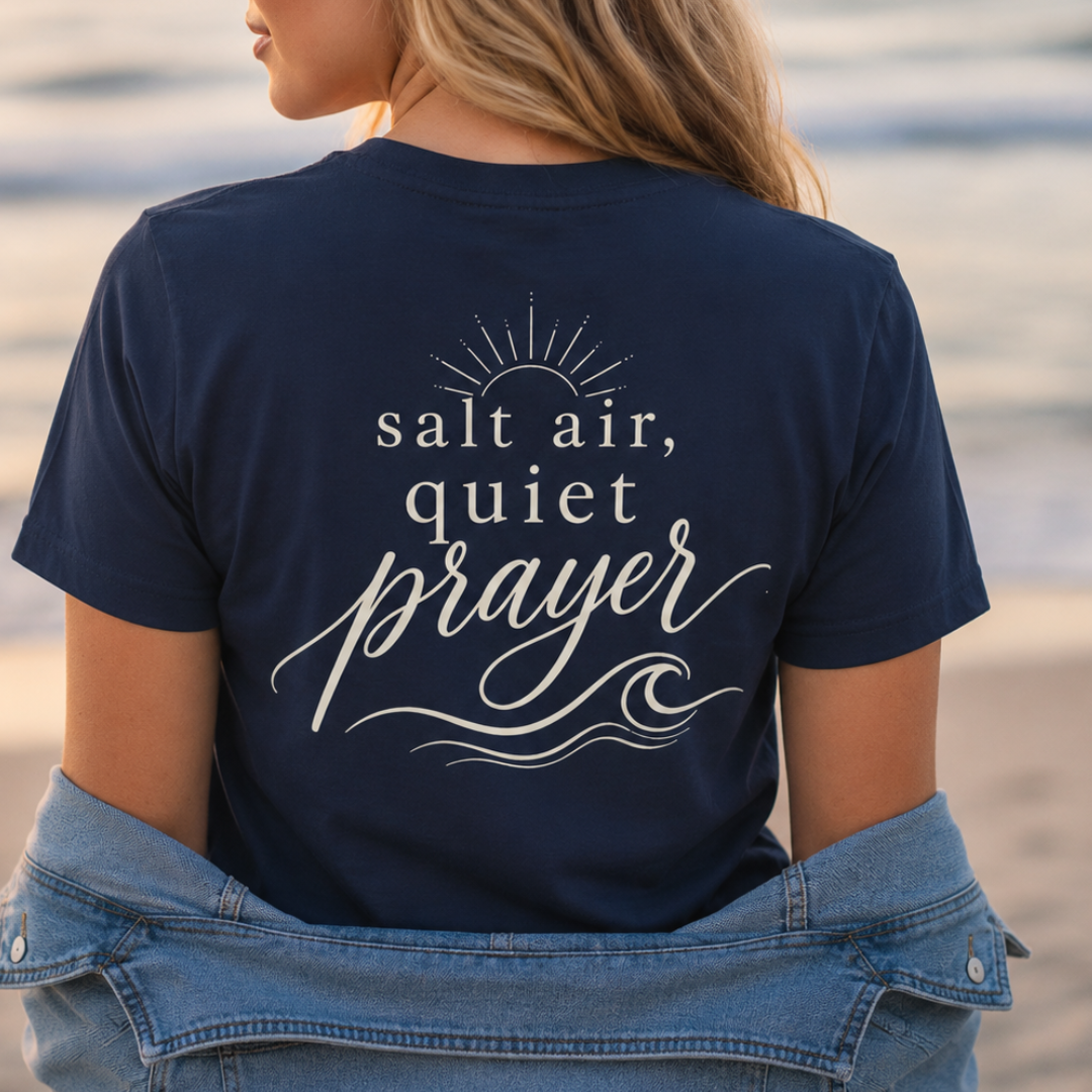 SALT AIR QUIET PRAYER - V-NECK PREMIUM T-SHIRT