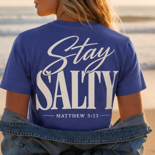 STAY SALTY - PREMIUM T-SHIRT