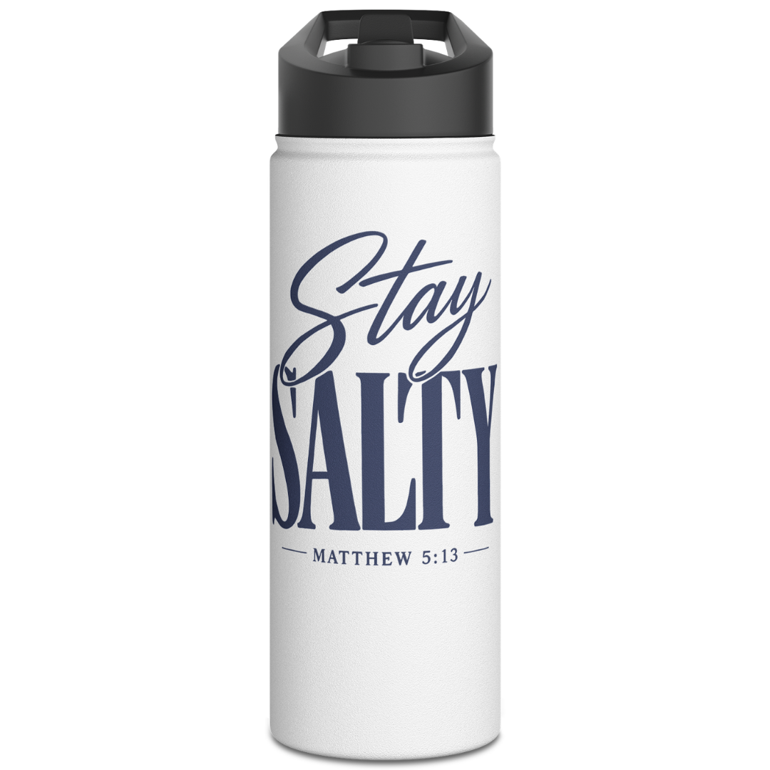 STAY SALTY - 18oz WATER BOTTLE