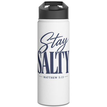 STAY SALTY - 18oz WATER BOTTLE