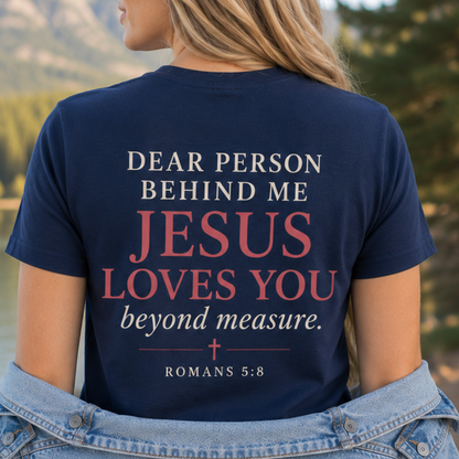 DEAR PERSON BEHIND ME - PREMIUM T-SHIRT