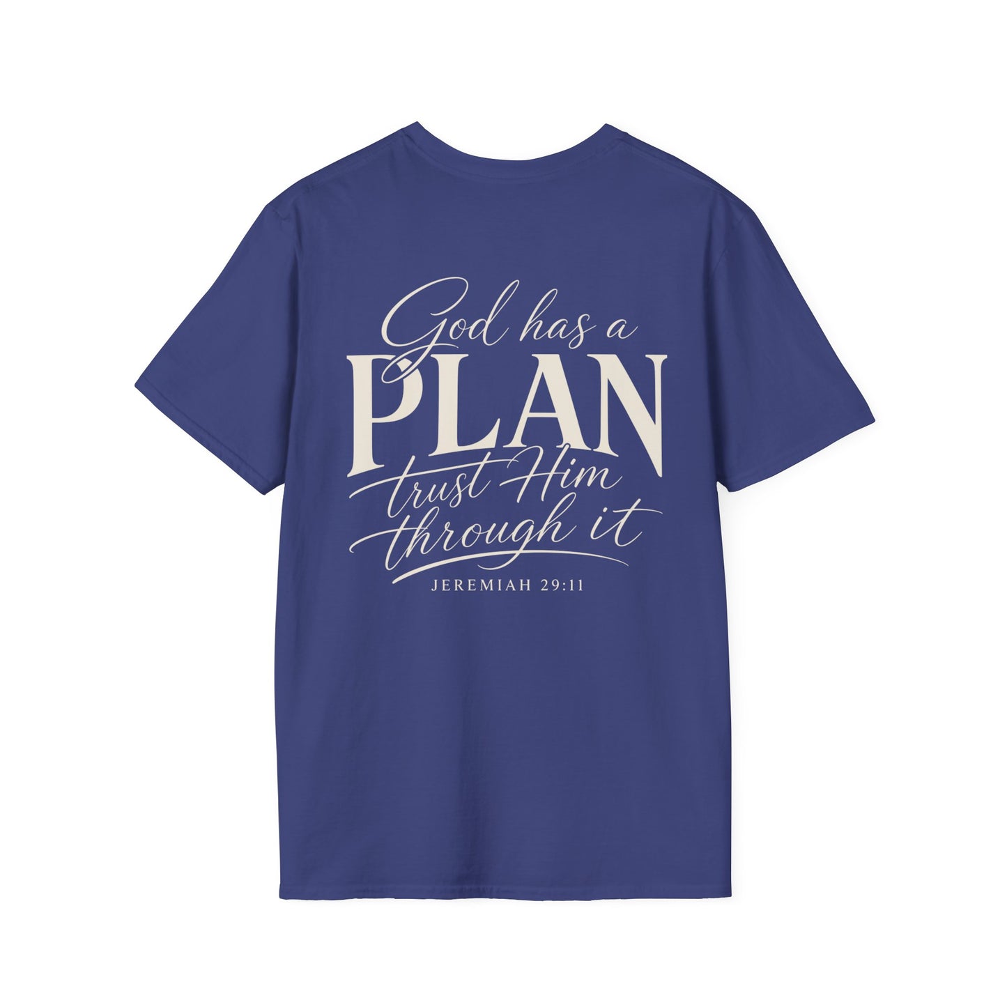 GOD HAS A PLAN - PREMIUM T-SHIRT