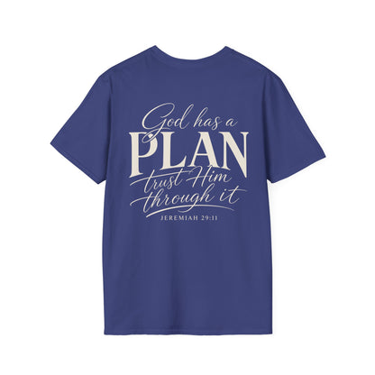 GOD HAS A PLAN - PREMIUM T-SHIRT