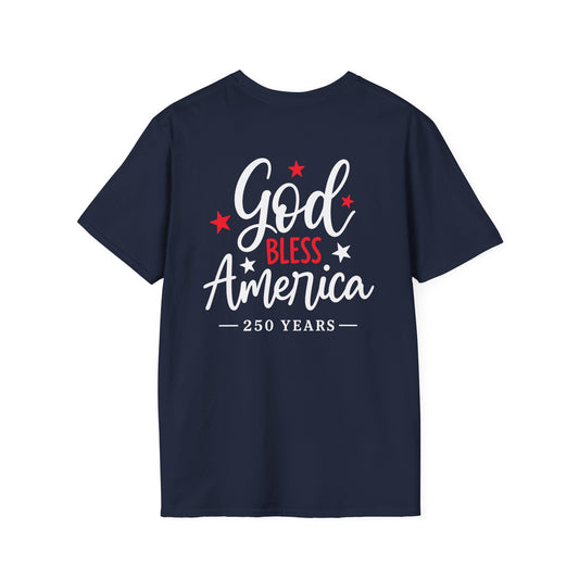 GOD BLESS AMERICA 250 YEARS - PREMIUM T-SHIRT