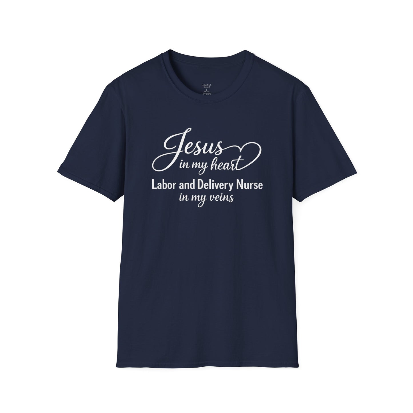 JESUS IN MY HEART - PREMIUM T-SHIRT