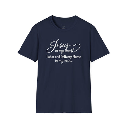 JESUS IN MY HEART - PREMIUM T-SHIRT