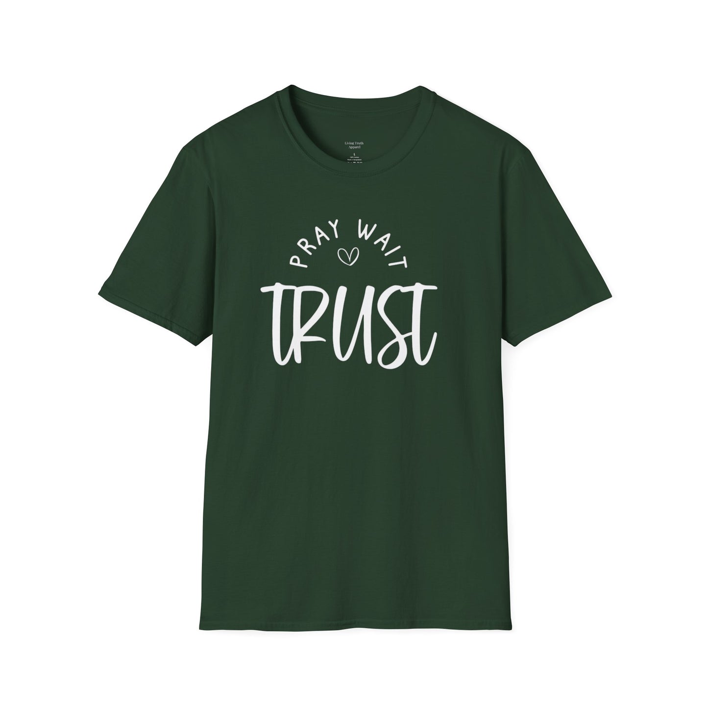 PRAY WAIT TRUST - PREMIUM T-SHIRT