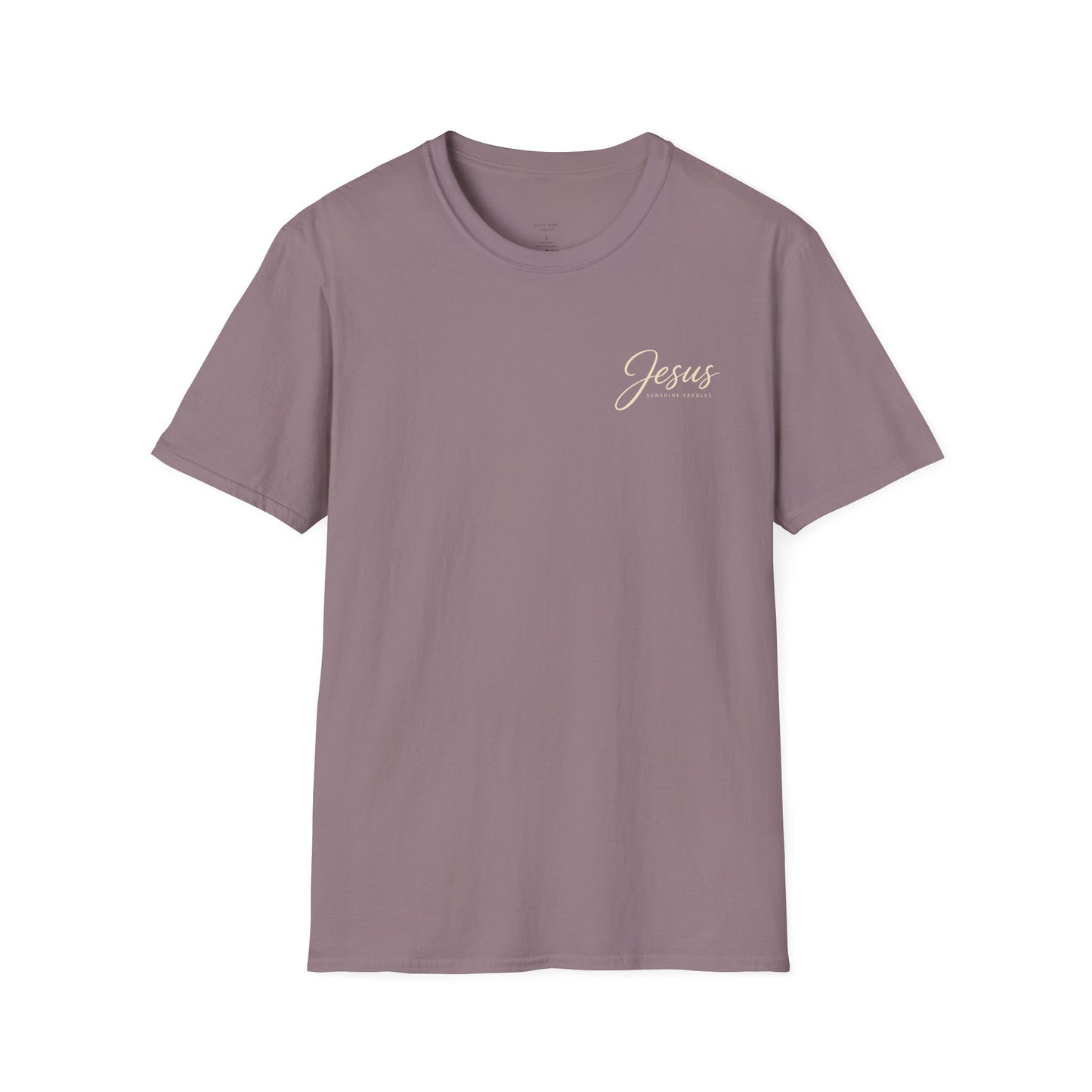 JESUS SUNSHINE SADDLES - PREMIUM T-SHIRT