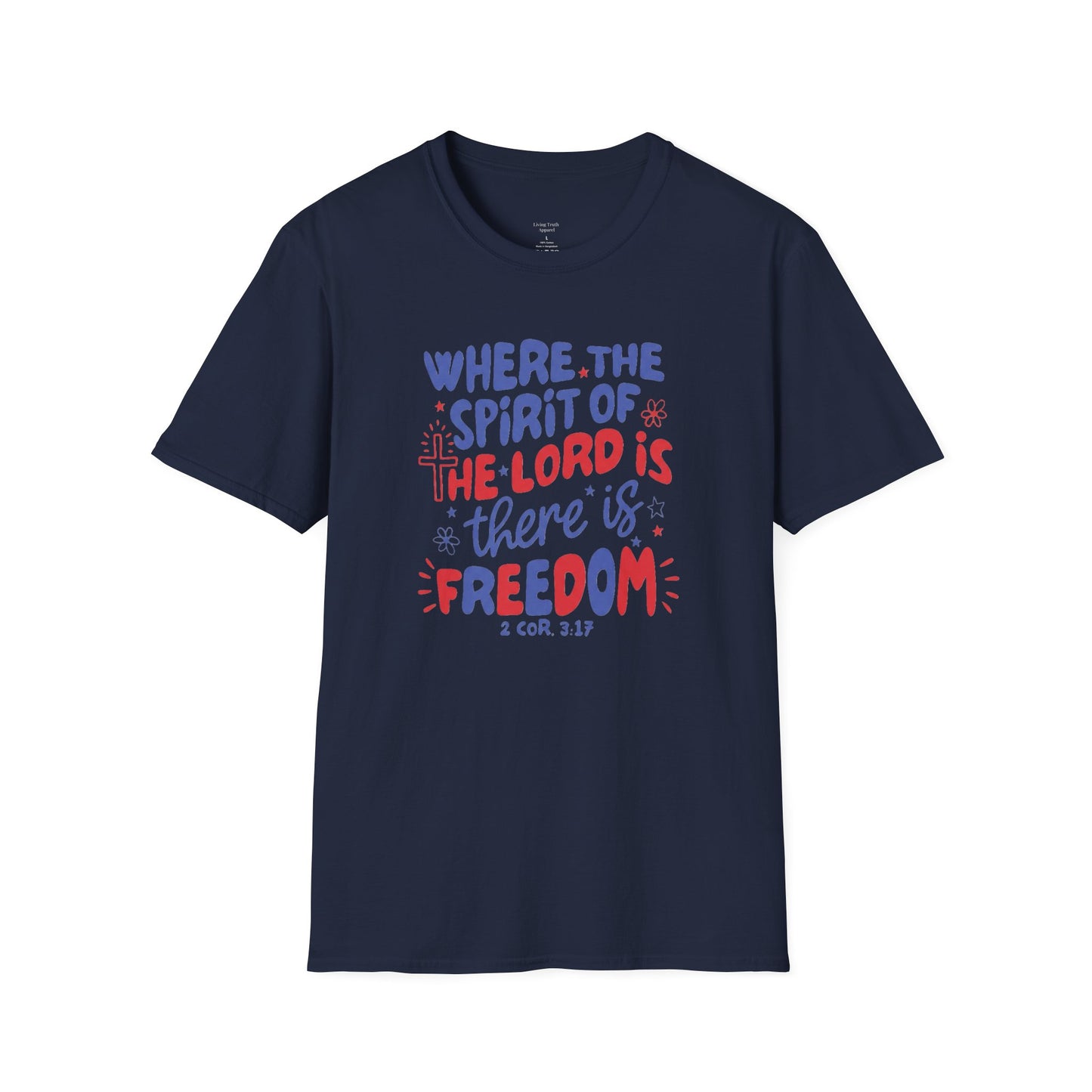 WHERE THE SPIRIT OF THE LORD IS - PREMIUM T-SHIRT