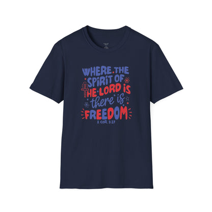 WHERE THE SPIRIT OF THE LORD IS - PREMIUM T-SHIRT