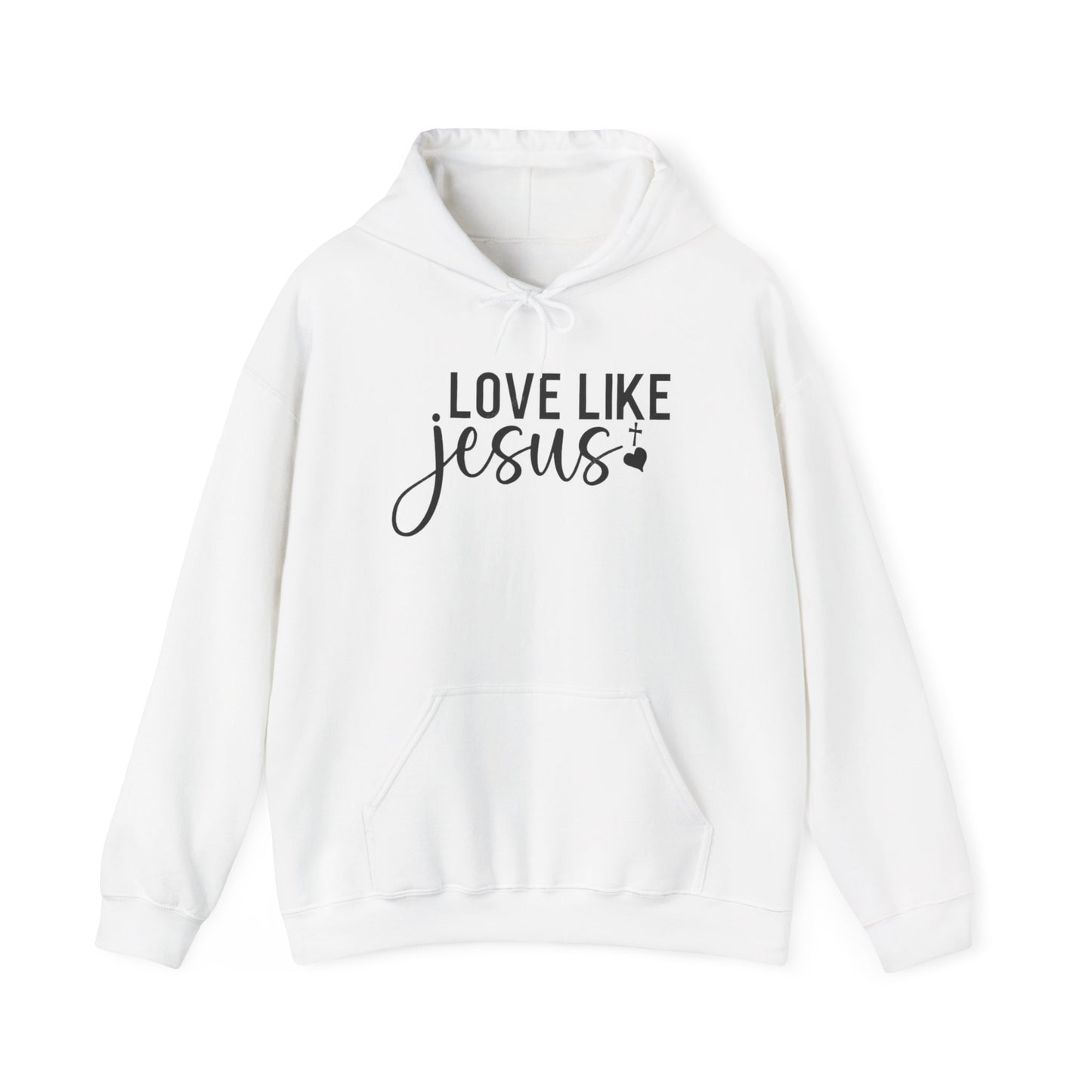 LOVE LIKE JESUS - MEDIUM-HEAVY-WEIGHT HOODIE