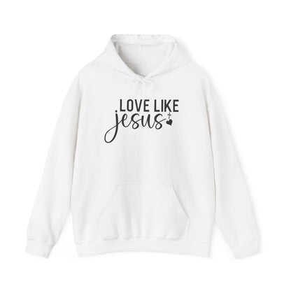 LOVE LIKE JESUS - MEDIUM-HEAVY-WEIGHT HOODIE
