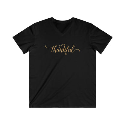 THANKFUL - V-NECK PREMIUM T-SHIRT