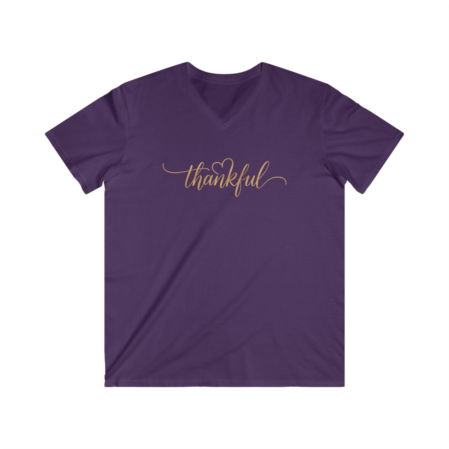 THANKFUL - V-NECK PREMIUM T-SHIRT