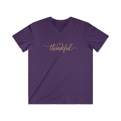 THANKFUL - V-NECK PREMIUM T-SHIRT