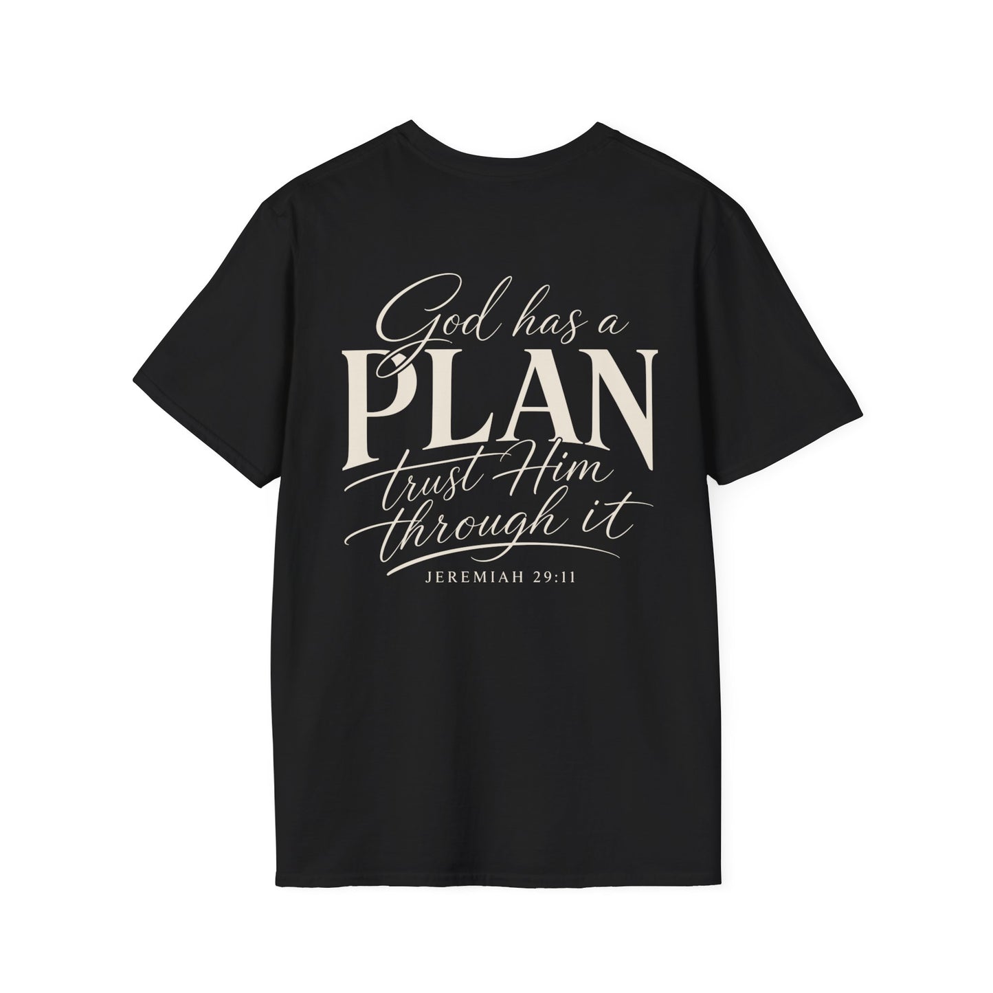 GOD HAS A PLAN - PREMIUM T-SHIRT