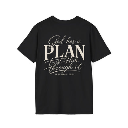 GOD HAS A PLAN - PREMIUM T-SHIRT