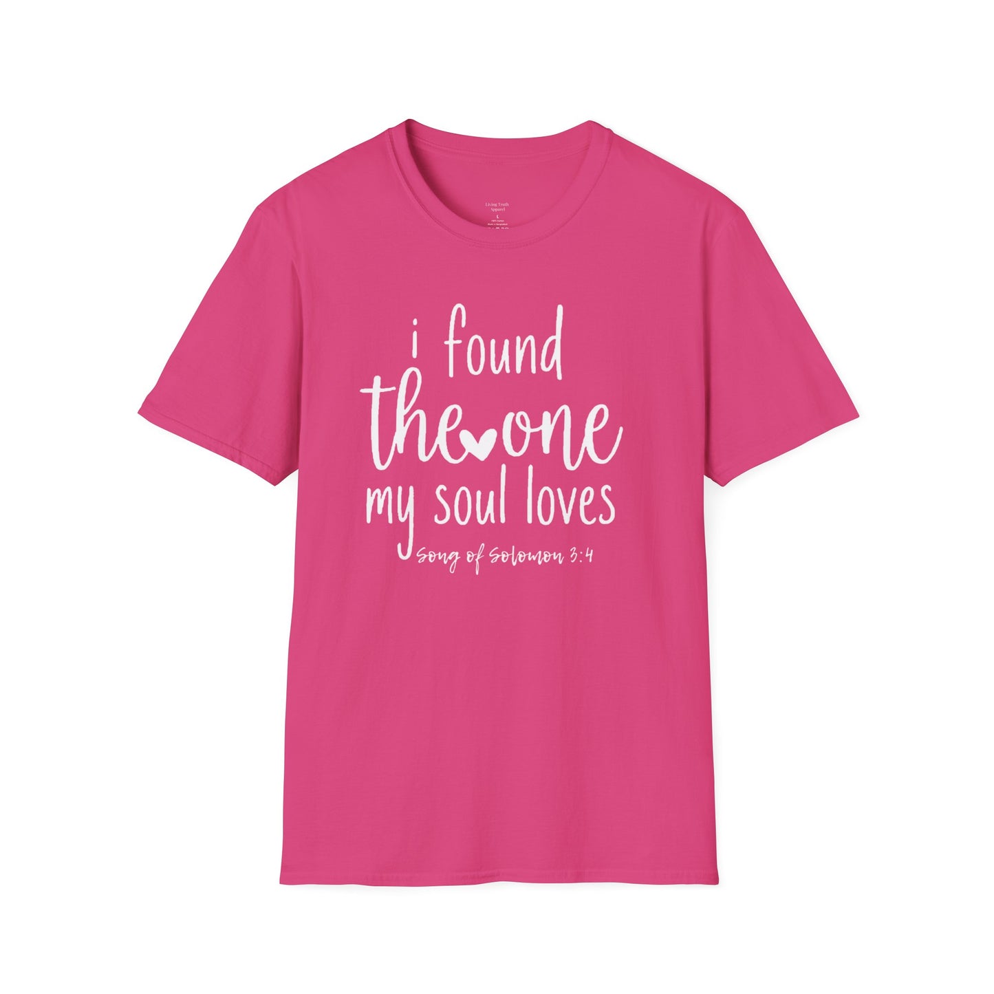 I FOUND THE ONE MY SOUL LOVES - V-NECK PREMIUM T-SHIRT