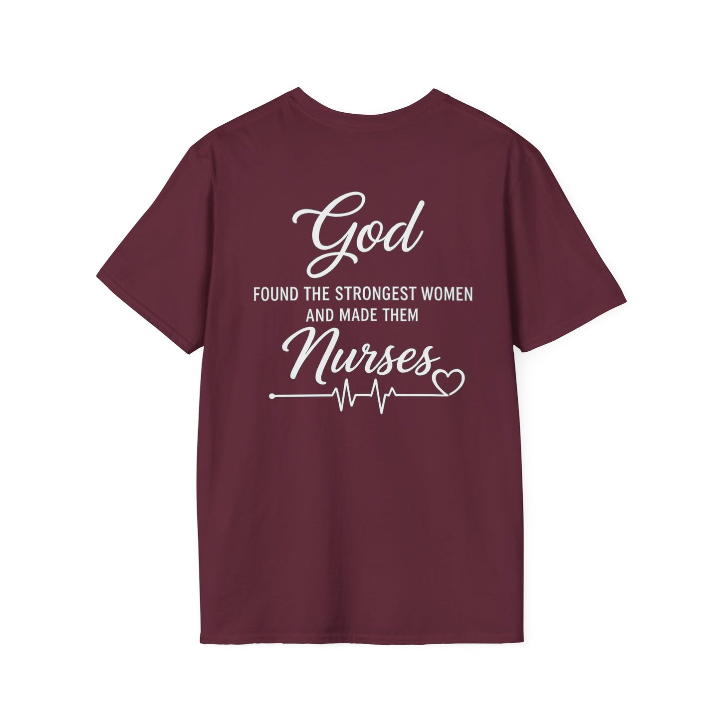 GOD FOUND NURSES - PREMIUM T-SHIRT