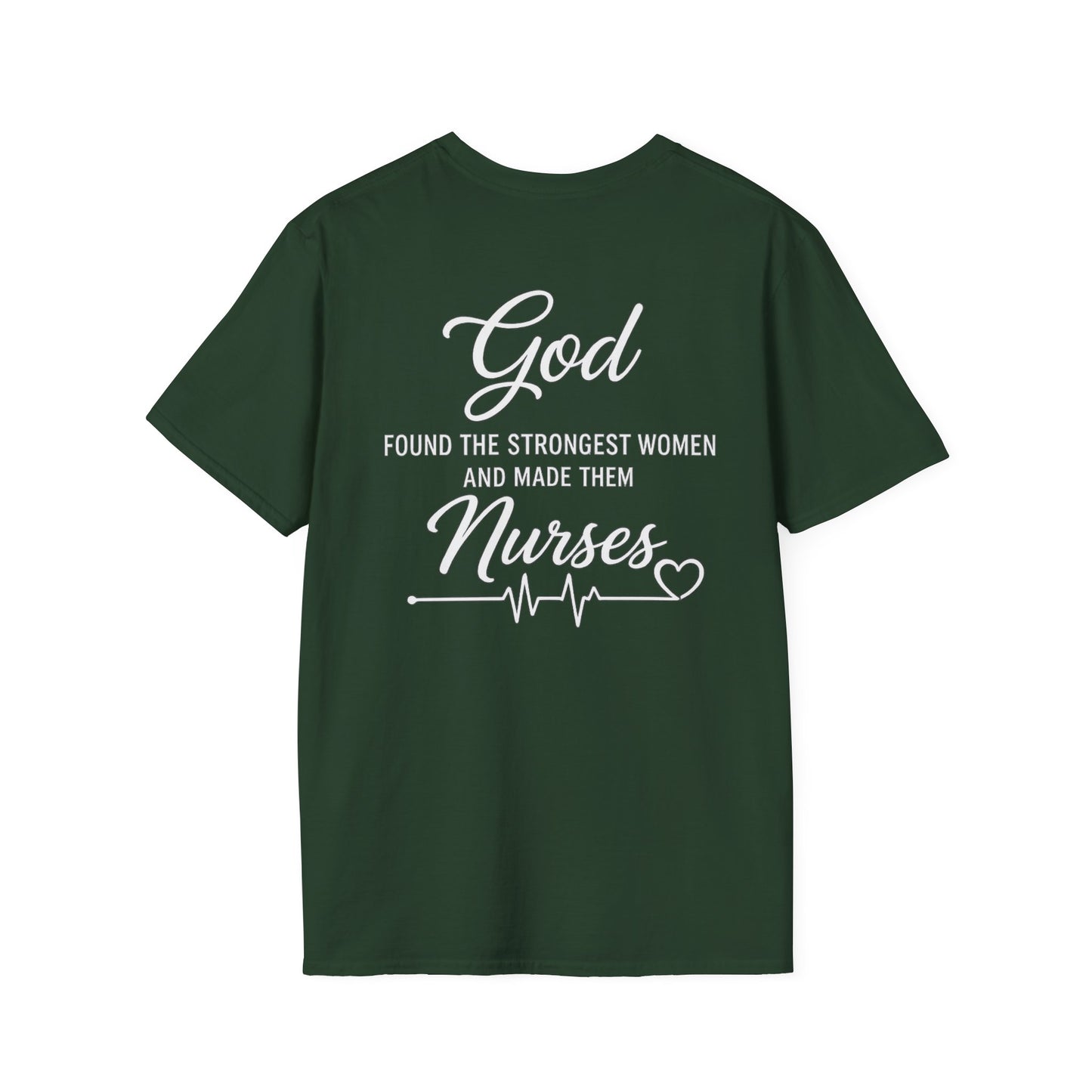 GOD FOUND NURSES - PREMIUM T-SHIRT