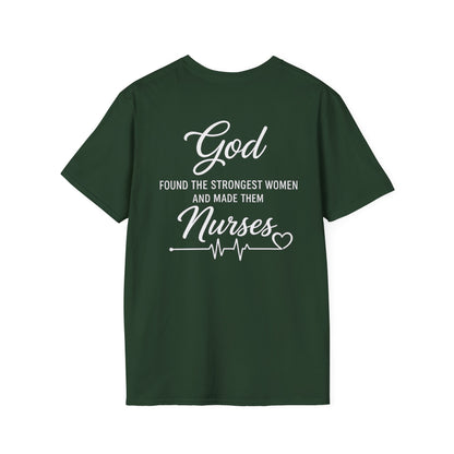 GOD FOUND NURSES - PREMIUM T-SHIRT