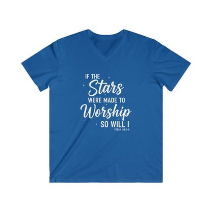IF THE STARS WERE MADE TO WORSHIP - V-NECK PREMIUM T-SHIRT
