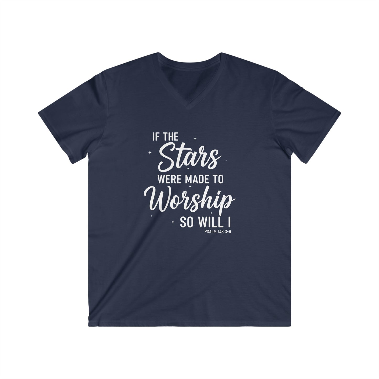IF THE STARS WERE MADE TO WORSHIP - V-NECK PREMIUM T-SHIRT