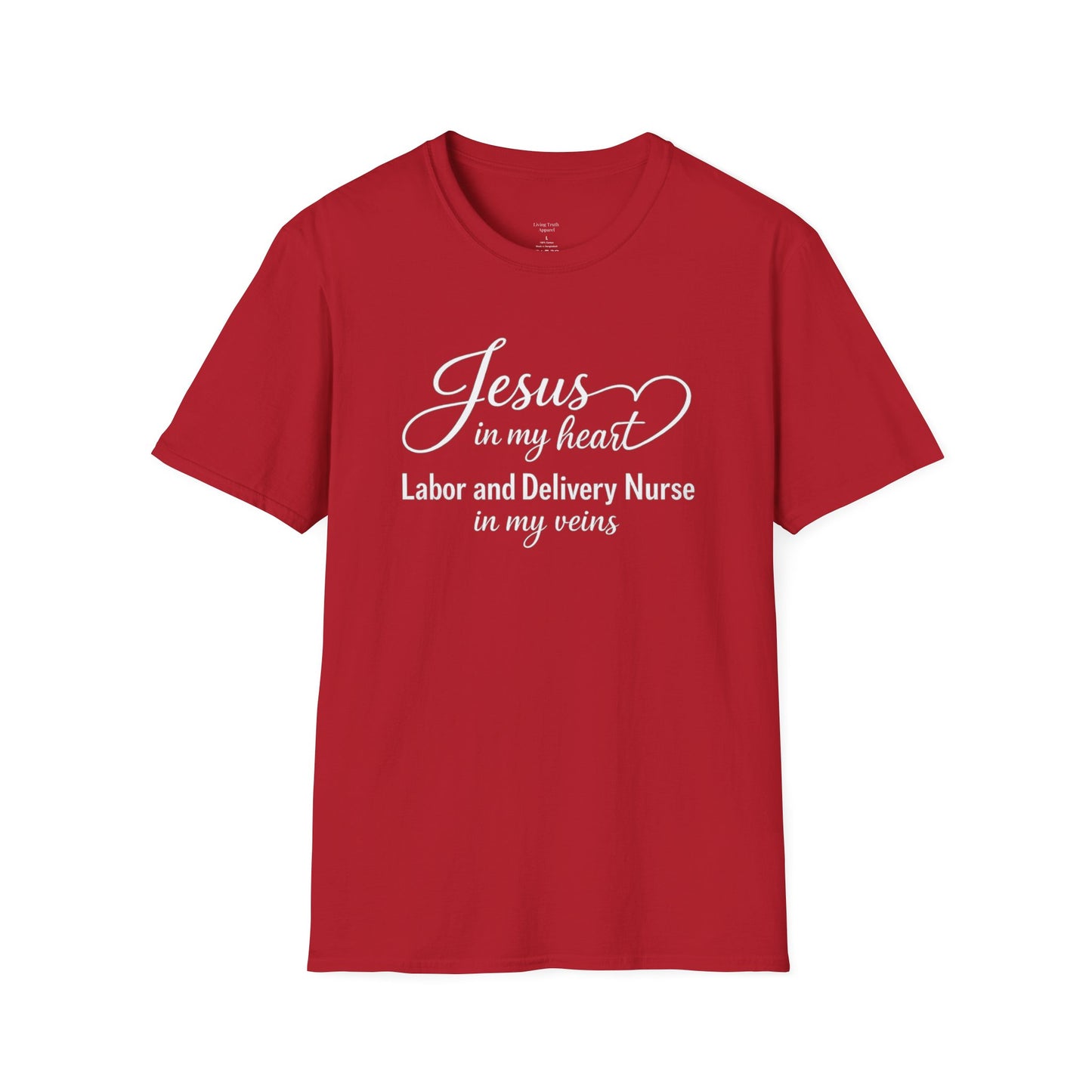 JESUS IN MY HEART - PREMIUM T-SHIRT