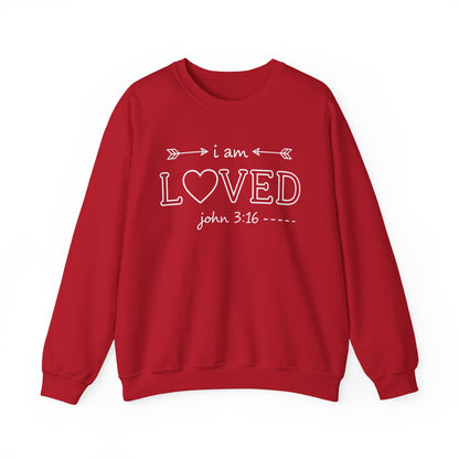 I AM LOVED  - MEDIUM-HEAVY WEIGHT SWEATSHIRT