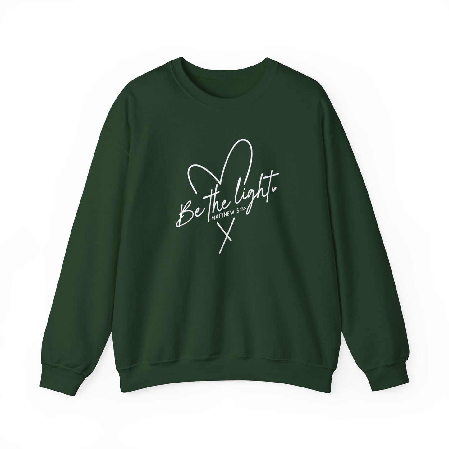 BE THE LIGHT - MEDIUM-HEAVY WEIGHT SWEATSHIRT