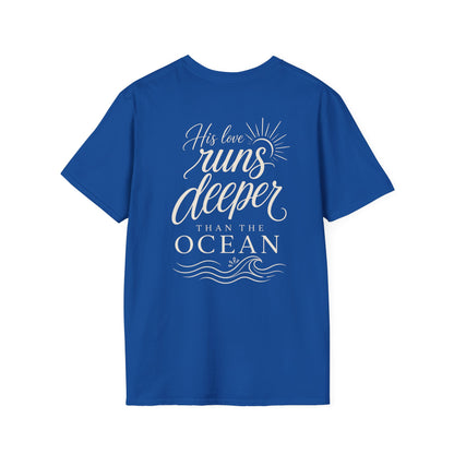 HIS LOVE RUNS DEEPER - PREMIUM T-SHIRT