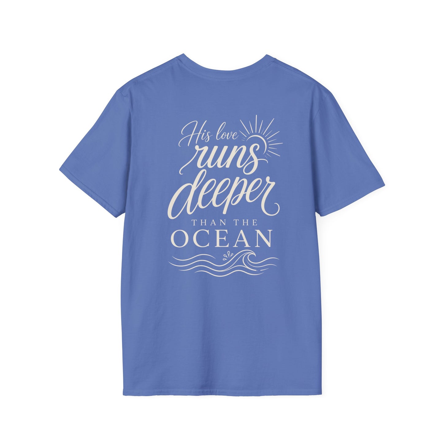 HIS LOVE RUNS DEEPER - PREMIUM T-SHIRT