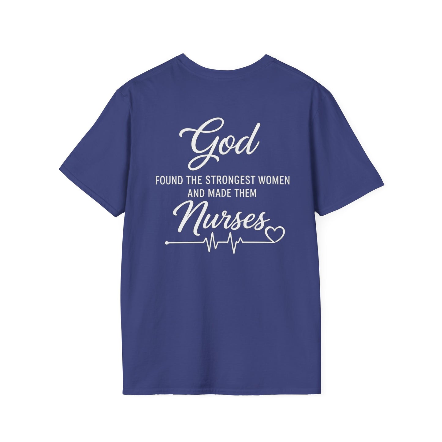 GOD FOUND NURSES - PREMIUM T-SHIRT