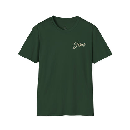 JESUS SUNSHINE SADDLES - PREMIUM T-SHIRT