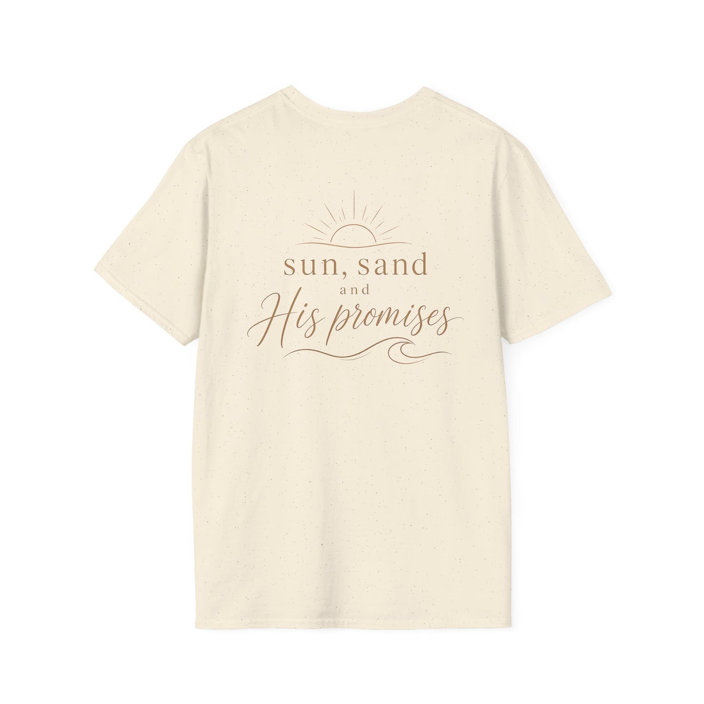 SUN SAND HIS PROMISES - PREMIUM T-SHIRT