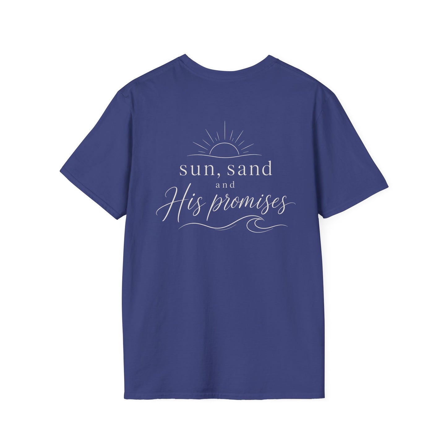 SUN SAND HIS PROMISES - PREMIUM T-SHIRT