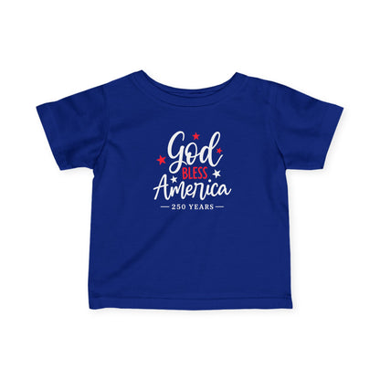 GOD BLESS AMERICA - INFANT PREMIUM T-SHIRT