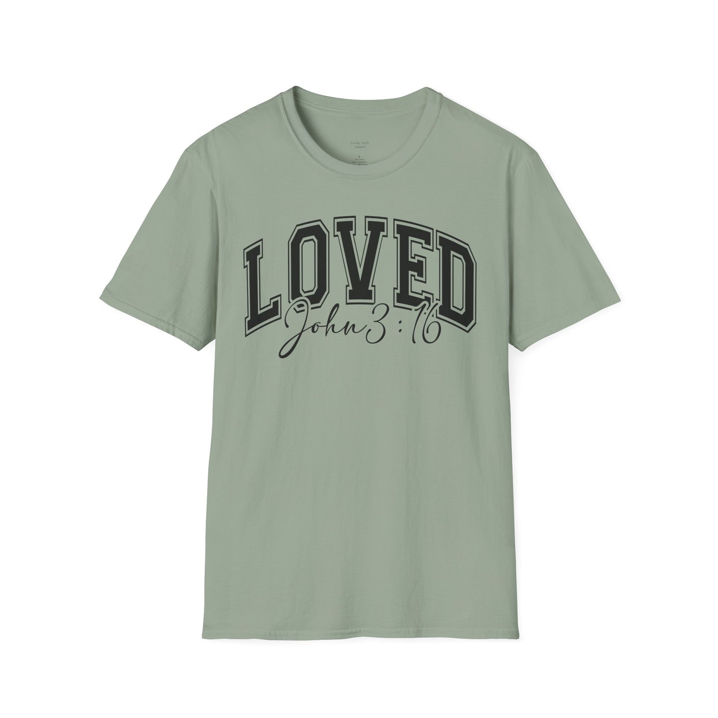 LOVED JOHN 3:16 - PREMIUM T-SHIRT