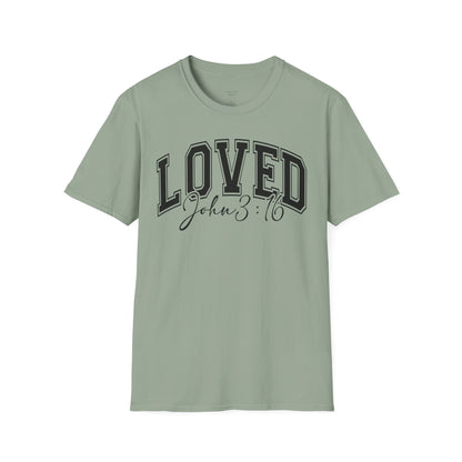 LOVED JOHN 3:16 - PREMIUM T-SHIRT