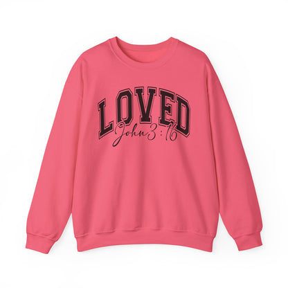LOVED 3:16 - MEDIUM - HEAVY WEIGHT SWEATSHIRT