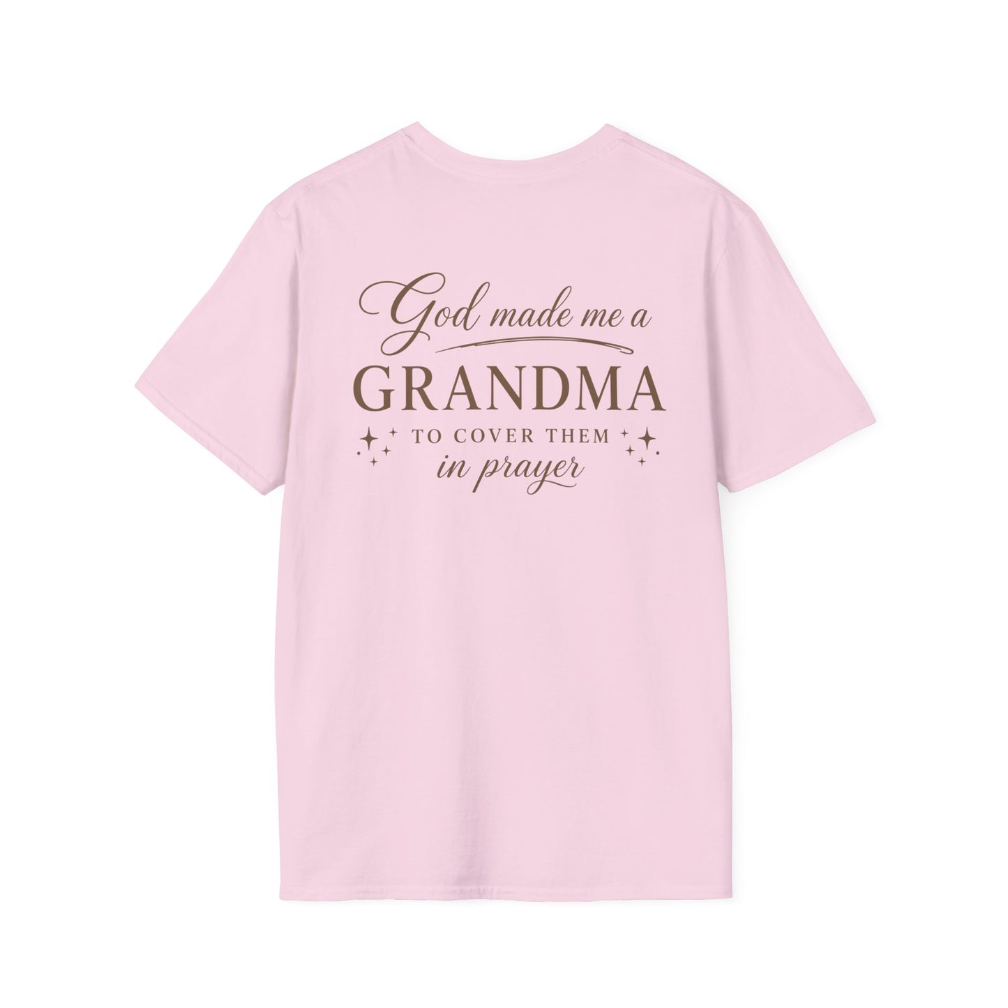 GOD MADE ME A GRANDMA - PREMIUM T-SHIRT