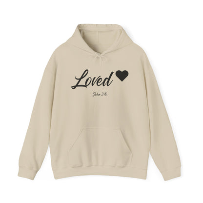 LOVED - MEDIUM - HEAVY WEIGHT HOODIE