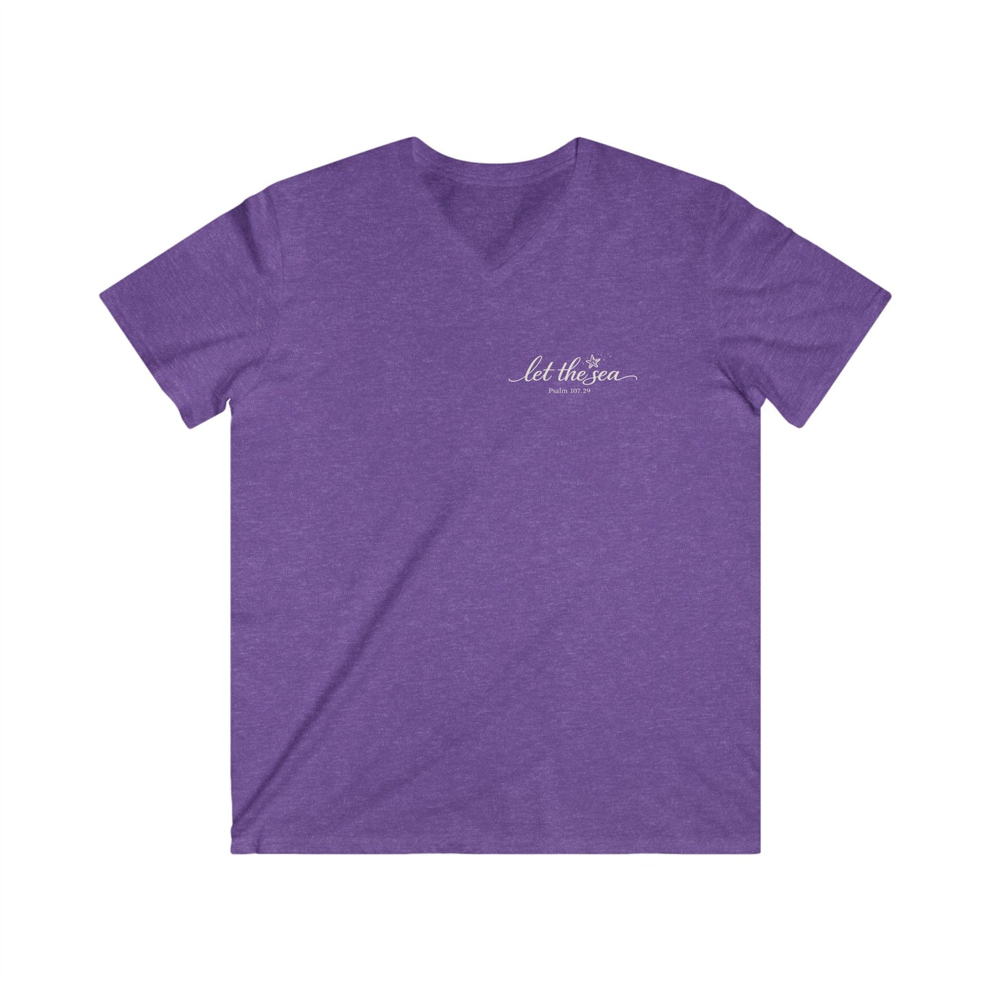 LET THE SEA SETTLE YOUR SOUL - V-NECK PREMIUM T-SHIRT