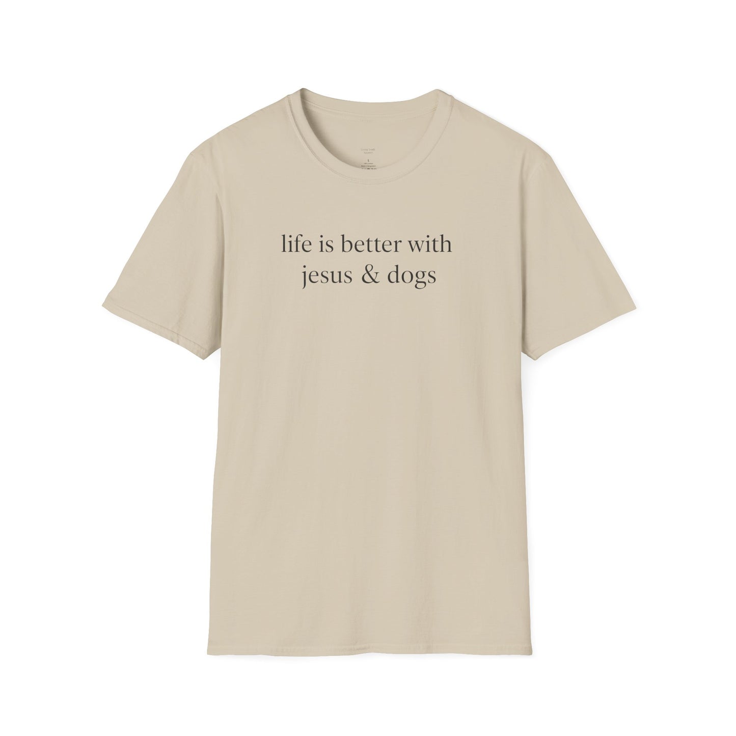LIFE IS BETTER WITH JESUS - PREMIUM T-SHIRT