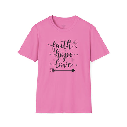 FAITH HOPE LOVE - PREMIUM T-SHIRT