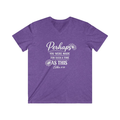 PERHAPS YOU WER MADE - V-NECK PREMIUM T-SHIRT