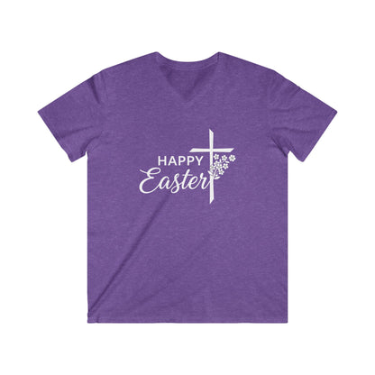 HAPPY EASTER - V-NECK PREMIUM T-SHIRT